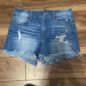 jean shorts